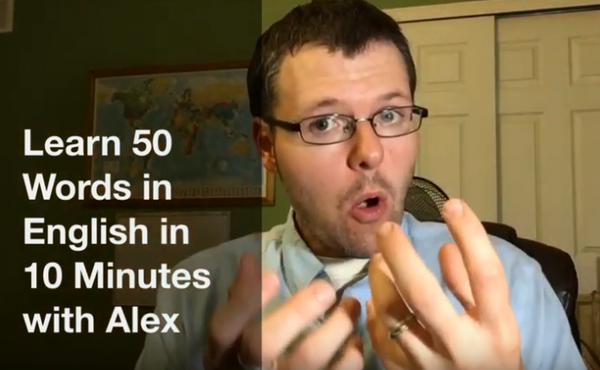 How to Say 50 Common Words in English in 10 Minutes