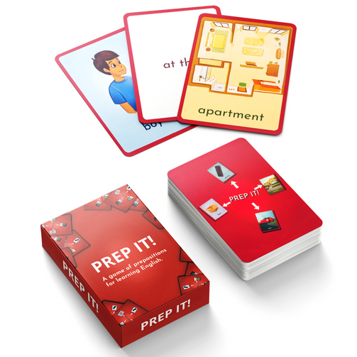 Prep It English Flashcards with Pictures - Educational Game for